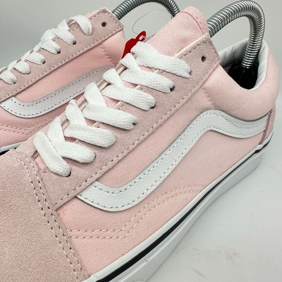 Vans Old Skool Low Top Blush Pink Sneakers Womens Size 9.5 Mens 8 NWT - Picture 11 of 14